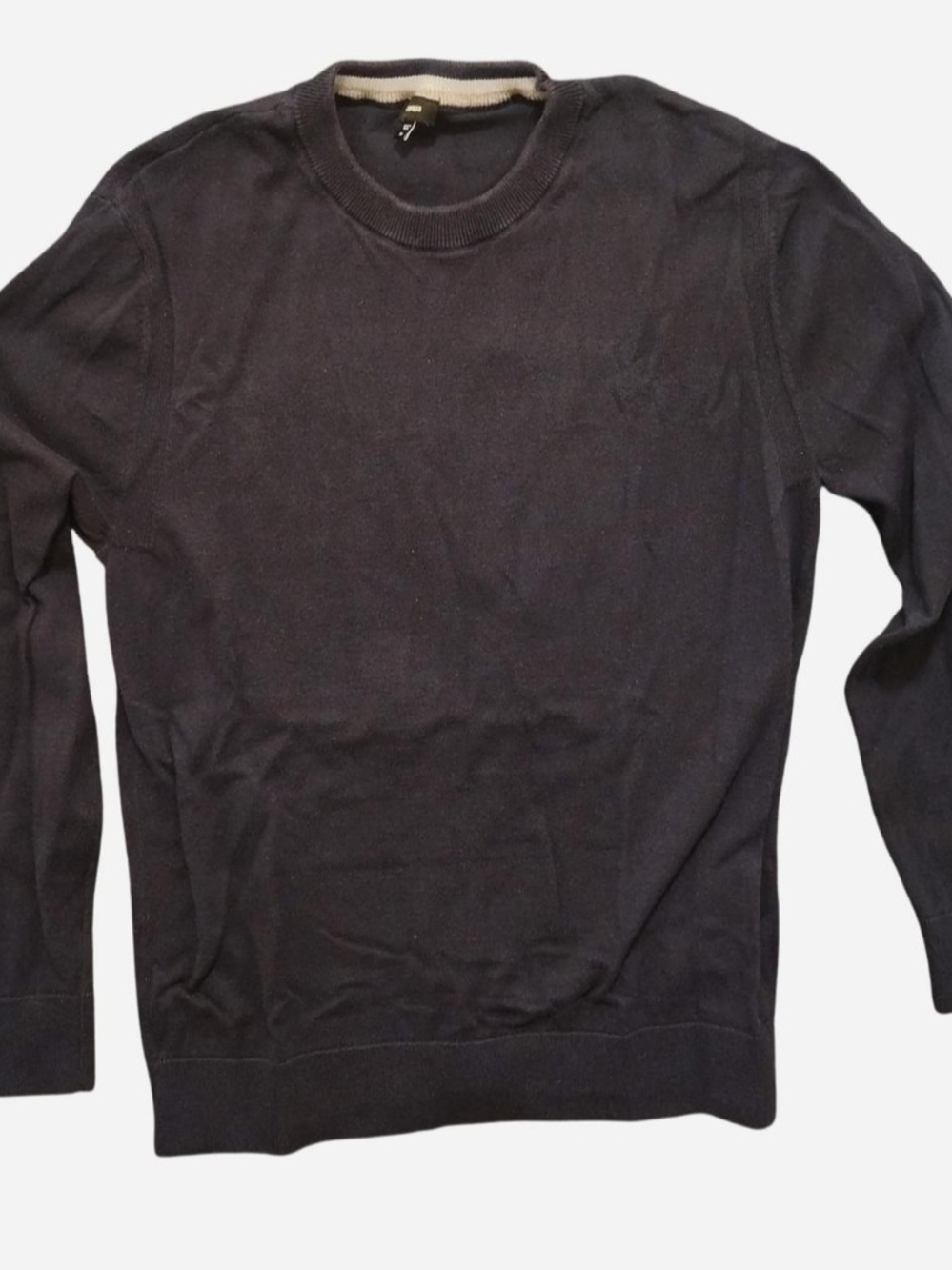 Express Men's Crewneck Sweater in Navy